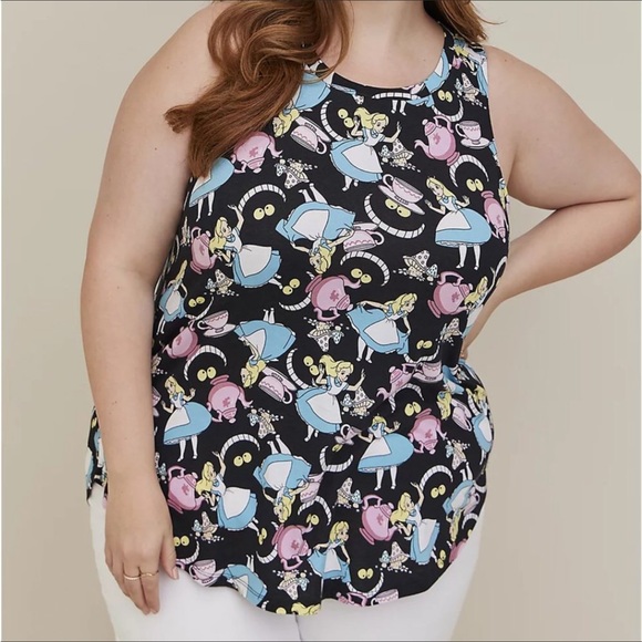 COPY - NWT DISNEY ALICE AND WONDERLAND TANK TOP - Picture 1 of 7